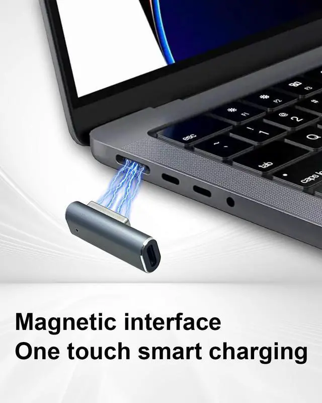 Alt view image 5 of 7 - Magnetic USB C T-Tip Adapter Only for Magsafe 2