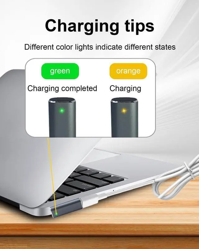 Alt view image 4 of 7 - Magnetic USB C T-Tip Adapter Only for Magsafe 2