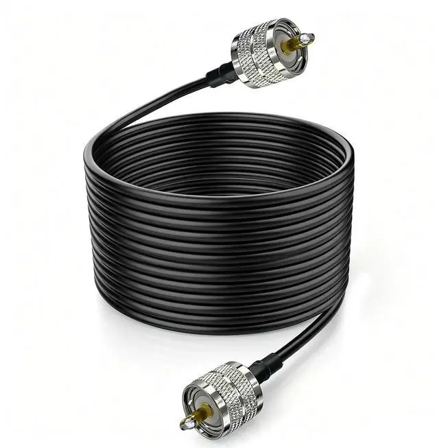 Main image of RG58 Coax Cable UHF Male to Male for HAM Radio, 5M