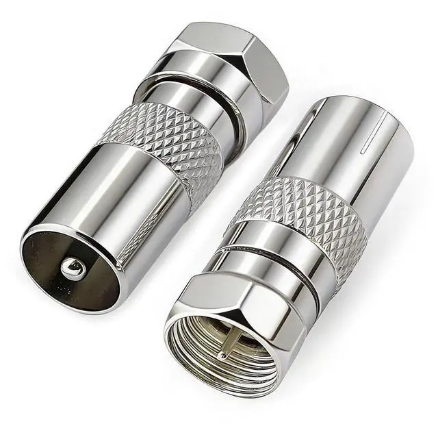 Main image of 2Pcs F to TV Adapter, F Male to TV Female/Male Kits