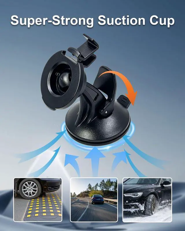 Alt view image 6 of 7 - Replacement Windshield Suction Cup Mount for Garmin GPS