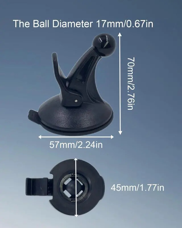 Alt view image 7 of 7 - Replacement Windshield Suction Cup Mount for Garmin GPS