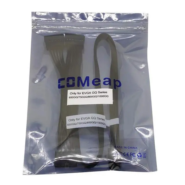 Alt view image 5 of 6 - SATA Power Cable for EVGA GQ V1 Series Semi Modular PSUs, 6 Pin to 3X 15 Pin SATA Hard Drive Adapter Splitter 20-in(50cm)