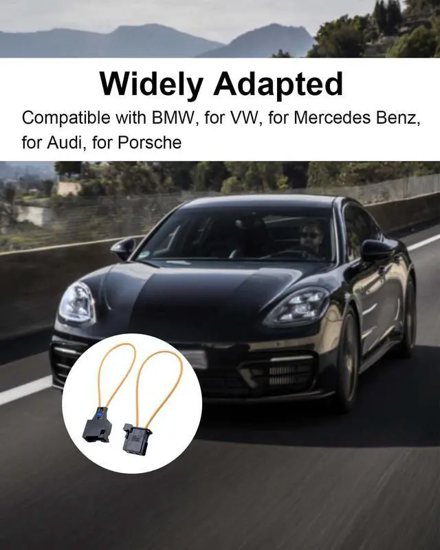 Alt view image 4 of 7 - 2PCS Fiber Optic, Male Female Fiber Optic Adapter for Benz