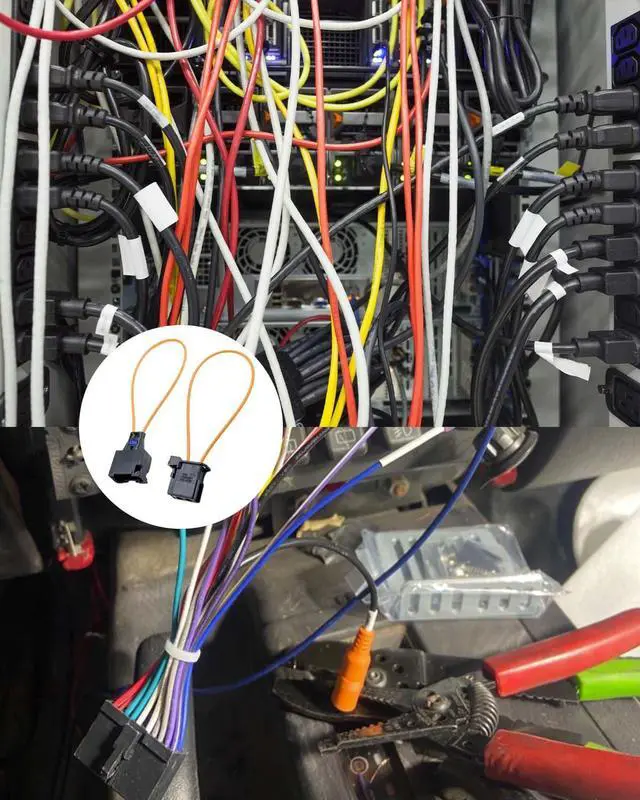 Alt view image 7 of 7 - 2PCS Fiber Optic, Male Female Fiber Optic Adapter for Benz
