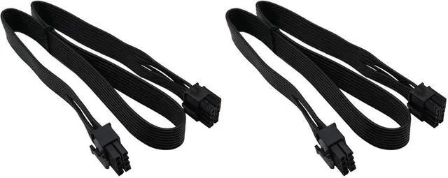 Main image of CPU Cable for Seasonic PSUs, PCIe 8 Pin Male to CPU 8 Pin (4+4 Detachable) Male EPS-12V Motherboard Power Adapter 25-inch(63cm) (Pack of 2)