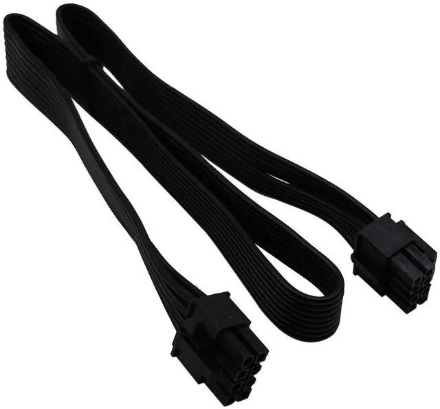Main image of CPU Cable for EVGA PSUs, CPU 8 Pin Male to CPU 8 Pin (4+4 Detachable) Male EPS-12V Motherboard Power Adapter 25-inch(63cm)
