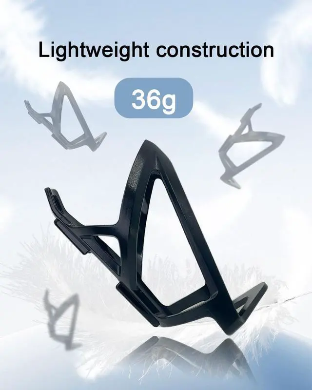 Alt view image 7 of 7 - 2Pcs Bike Water Bottle Cage, Black