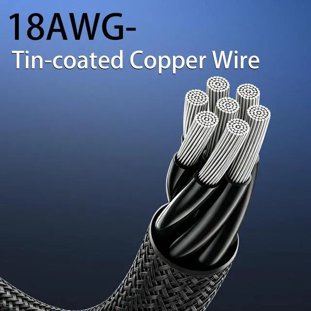 Alt view image 7 of 7 - (2-Pack) CPU 8 Pin Extension Cable, ATX CPU 8 Pin (4+4) Male to Female Extension Sleeved Cable for Power Supply PSUs 9.5-inch(24cm)