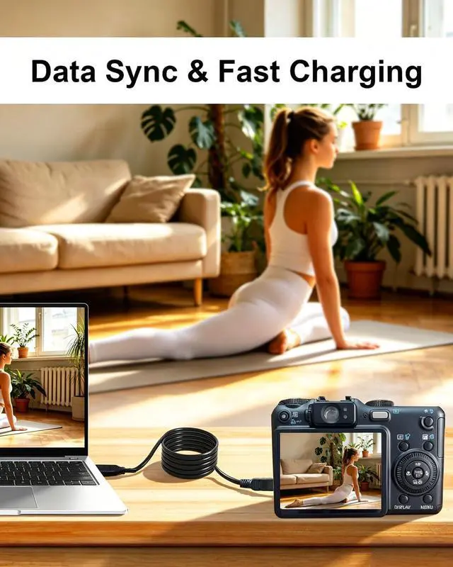 Alt view image 6 of 7 - Camera IFC-400PCU USB Data /File Transfer Cable for Canon Rebel