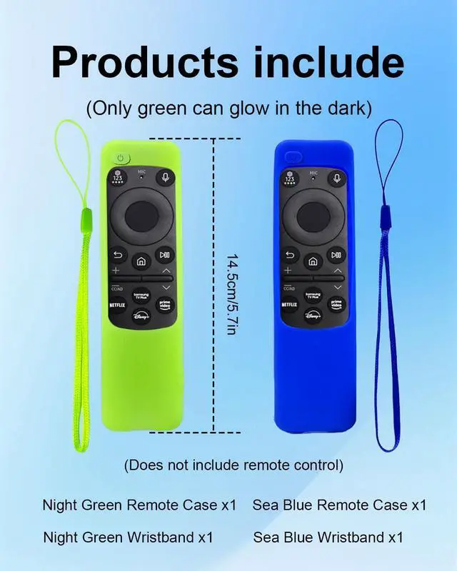 Alt view image 3 of 7 - 2-Pack Remote Cover for Samsung TV Remote BN59-01432A