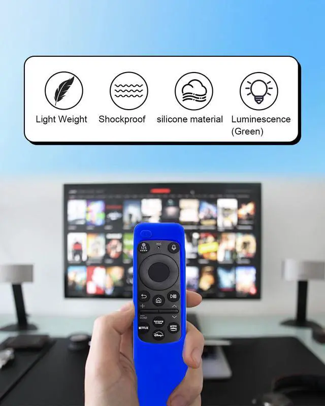 Alt view image 6 of 7 - 2-Pack Remote Cover for Samsung TV Remote BN59-01432A
