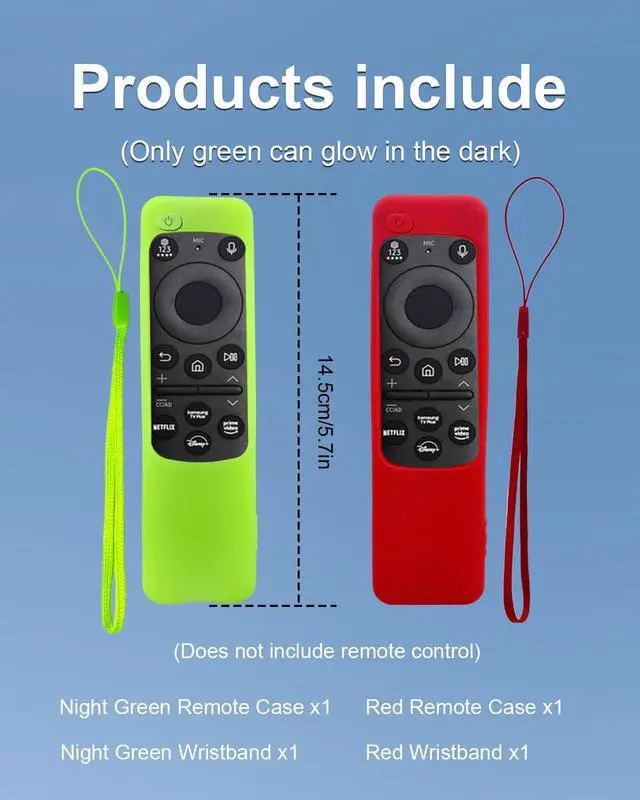 Alt view image 3 of 6 - 2-Pack Remote Cover for Samsung TV Remote BN59-01432A