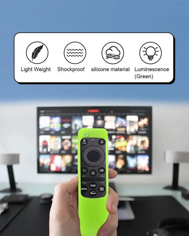 Alt view image 5 of 6 - 2-Pack Remote Cover for Samsung TV Remote BN59-01432A