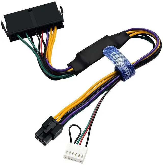 Main image of 24 pin to 6 pin Adapter HP ATX Power Cable Compatible with Z200 Z210 Z220 Z230 Z240 SFF MT TWR Series 4000 6005 8300, ProDesk 600 G1, EliteDesk 800 G1 13.3-inch (34cm)