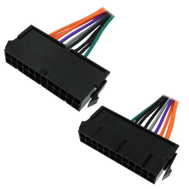 Alt view image 2 of 6 - 24 Pin to 8 Pin ATX PSU Power Adapter Cable Compatible with DELL Optiplex 3020 7020 9020 Precision T1700 12-inch(30cm)