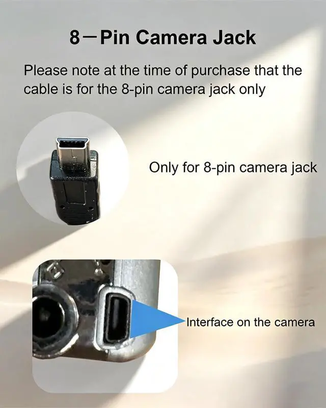 Alt view image 5 of 7 - Replacement USB U-8 Camera Cable Date Transfer Charger for Kodak