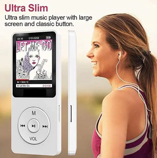 Alt view image 2 of 4 - MP3/MP4 Bluetooth External Speaker, E-book Player, WHITE 8GB including packaging