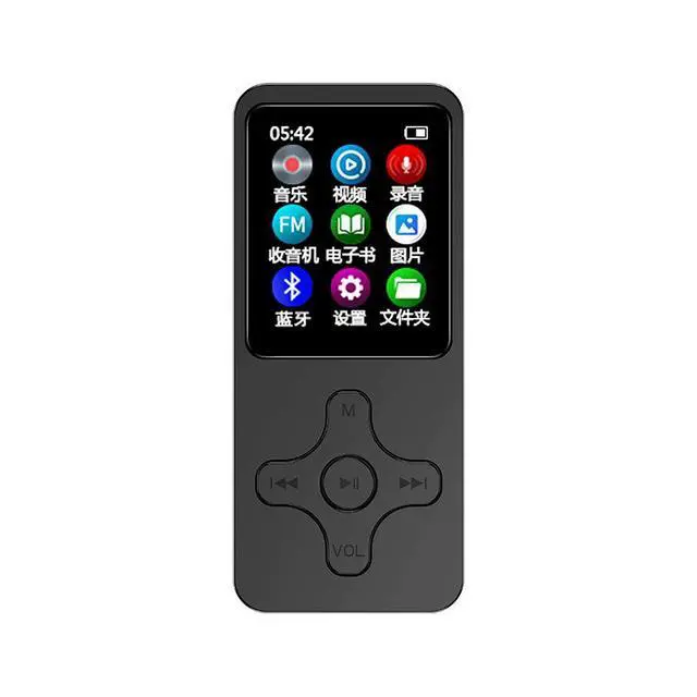 Alt view image 2 of 5 - MP3/MP4 Bluetooth personalized cross-shaped blue and white 64GB