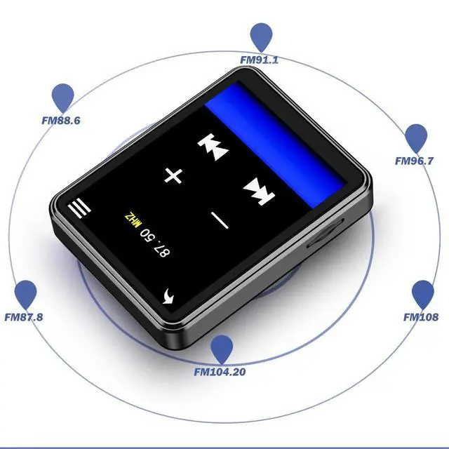 Alt view image 4 of 4 - MP3/MP4 Bluetooth music player, FM radio, 128GB