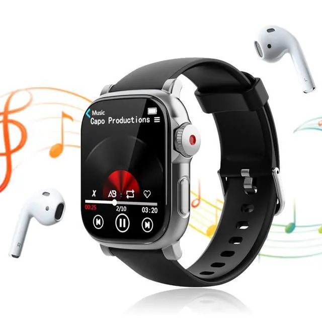 Alt view image 2 of 6 - MP3/MP4 Sports Watch MP3/MP4 Sports Watch