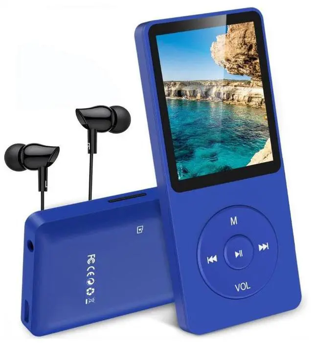 Main image of MP3/MP4 music player with Bluetooth FM radio, e-book recorder, speaker, portable music player 64GB