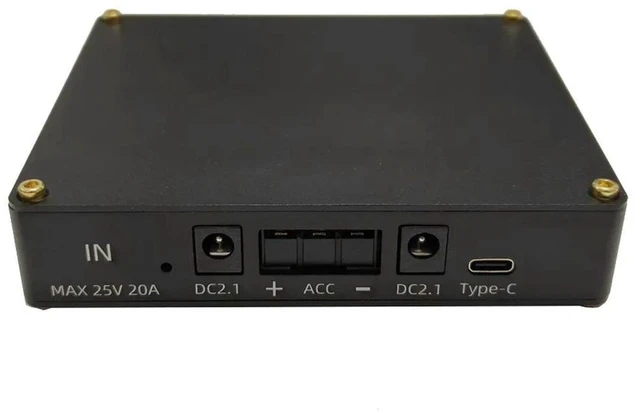Alt view image 2 of 3 - CNC Case 5V-25V 20A Suitable for Switching Power Supply and Linear Power Supply Sound Card DAC Amplifier