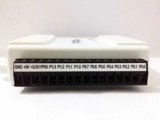 Alt view image 3 of 3 - NI USB 6009 Data Acquisition Card