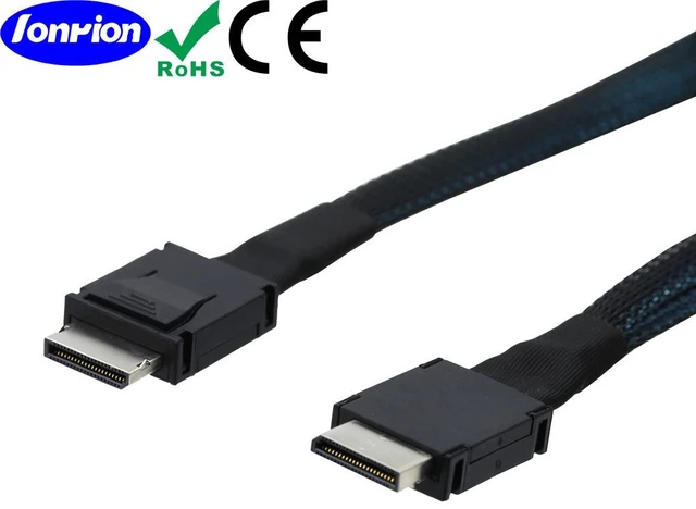 Main image of PCIE Oculink MINI SAS hard drive SFF86114I server data cable high-definition network cable 0.5M 0.4M