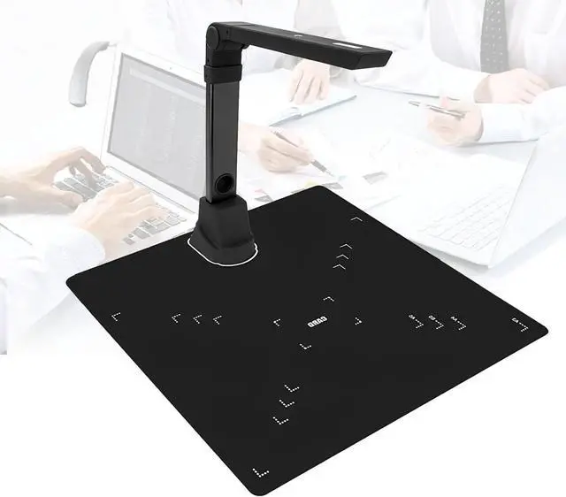 Main image of Portable Document Camera with OCR, HD Overhead Scanner for Books and Documents, USB Visualizer for Teachers Office and Online Teaching