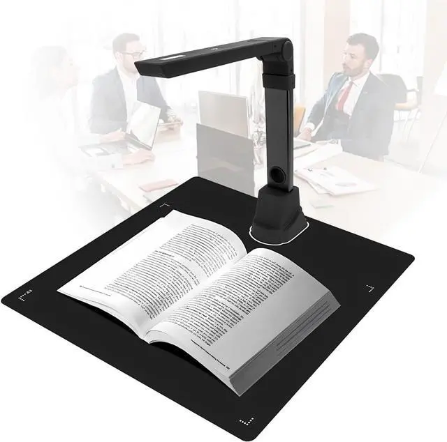 Main image of Portable HD Document Camera Scanner, Overhead Book Scanner with OCR for Teachers Students and Remote Learning