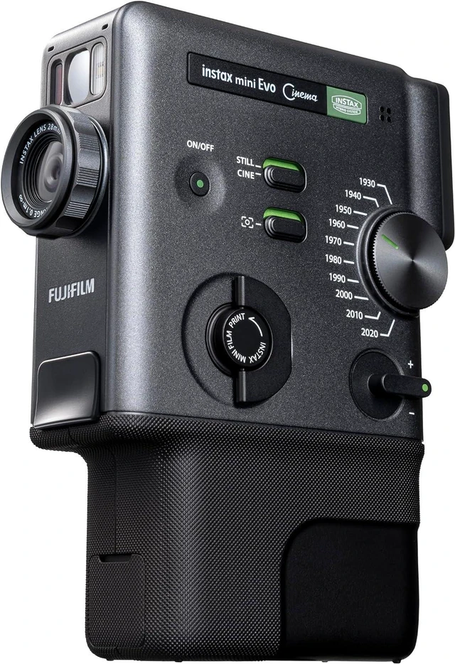 Main image of FUJIFILM instax mini Evo Cinema Hybrid Instant Camera, Black