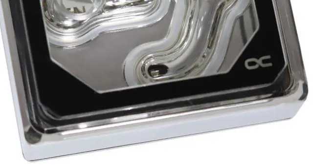 Alt view image 5 of 5 - Alphacool Eisblock XPX Aurora Edge CPU Water Block, Digital RGB, Chrome/Plexi