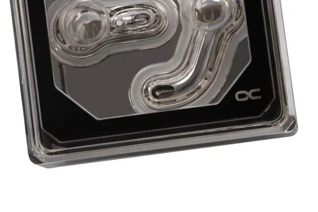 Alt view image 5 of 5 - Alphacool Eisblock XPX Aurora Edge CPU Water Block, Digital RGB, Black/Plexi