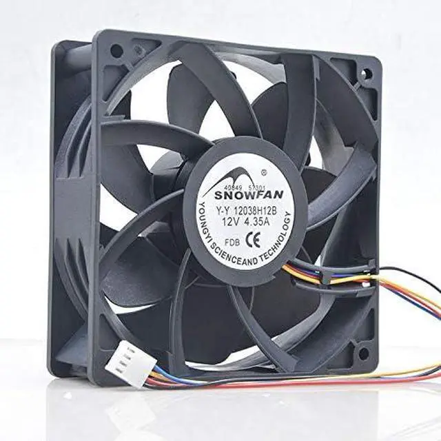 Alt view image 2 of 6 - 12cm 12038 12V 4.35A Y-Y12038H12B Ant 6000rpm Violent Fan