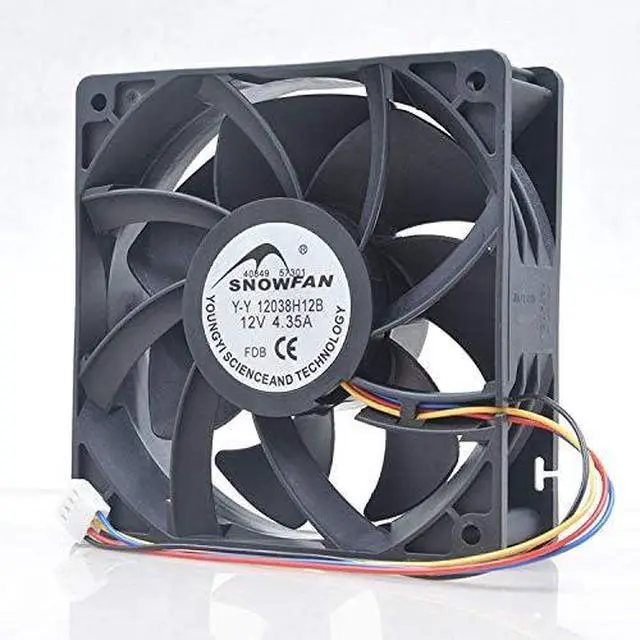 Alt view image 3 of 6 - 12cm 12038 12V 4.35A Y-Y12038H12B Ant 6000rpm Violent Fan