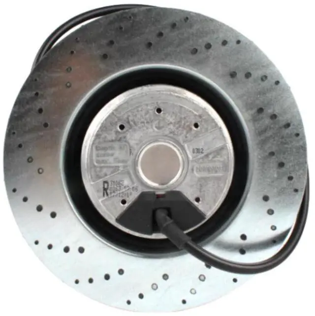 Alt view image 3 of 3 - for Turbo Centrifugal Fan 230V R2E180-AT06-15 0.45/0.61A 100/138W 2600/2800RPM Cooling Fan