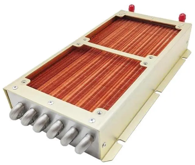 Alt view image 4 of 4 - Passive Cooling Heat Exchanger, coolant, Stainless Steel Tube Heat Exchanger