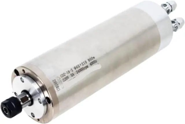 Main image of 800W Water Cooling GDZ-18-2 220V 65MM Diameter 210MM Length 4 Bbearing for Computerized Numerical Control Router
