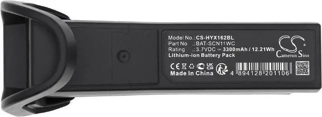 Alt view image 4 of 5 - 3300mAh / 12.21Wh Replacement Battery for Honeywell Xenon Ultra 1962g, BAT-SCN11WC
