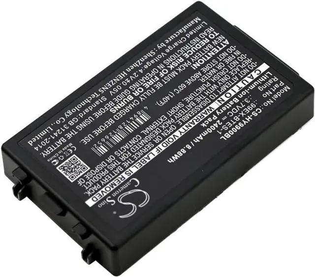 Alt view image 2 of 5 - 2400mAh / 8.88Wh Battery for Dolphin 99EX, 99EX-BTEC, 99EXhc, 99GX PN:Dolphin 99EX-BTEC-1, 99EX-BTES-1