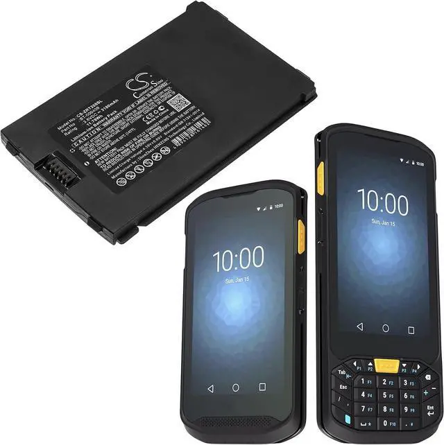 Alt view image 4 of 4 - 3100mAh / 11.78Wh Replacement Battery for Zebra TC2x, BT-000409, BTRY-TC2X-1XMA1-01