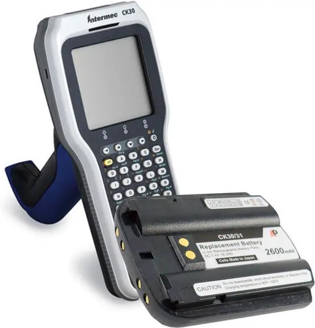 Main image of Intermec/Norand CK30 and CK31 Scanner Replacement Battery. 2600 mAh
