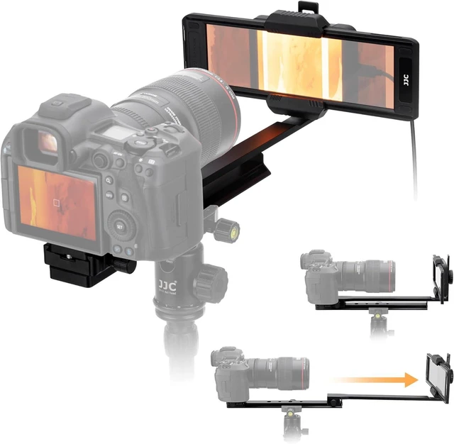 Main image of Upgraded 35mm Film Digitizing Adapter for 120 35mm Film Negative Converting to Digital, Adjustable Slider Rail Film Digitizer with Arca-Swiss Quick-Release & Tripod Mount and Film Holder
