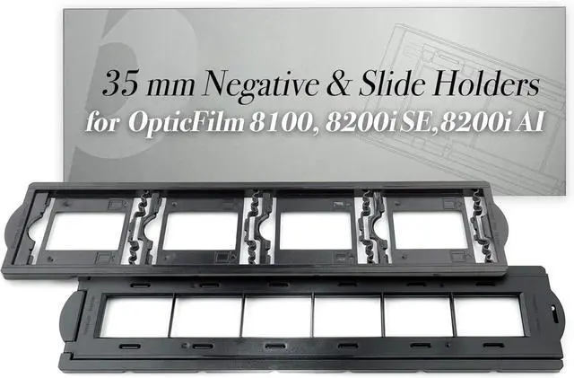 Main image of Plustek Film Holder Kit (Negative + Positive) for OpticFilm 72~83 Series use only (8100, 8200i, 8300i)
