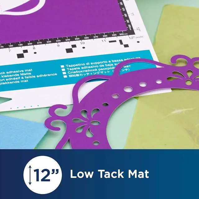 Alt view image 4 of 7 - Brother ScanNCut DX Mats, 12" x 12" Standard and Low Tack Adhesives, 3 Each, and 12" x 12" Non-Tack Scanning Mat