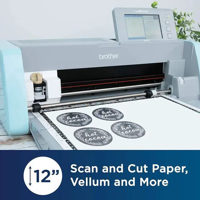 Alt view image 5 of 7 - Brother ScanNCut DX Mats, 12" x 12" Standard and Low Tack Adhesives, 3 Each, and 12" x 12" Non-Tack Scanning Mat