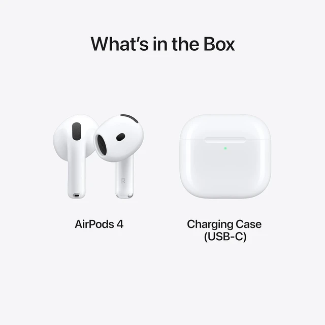 Alt view image 6 of 6 - AirPods 4 Wireless Earbuds