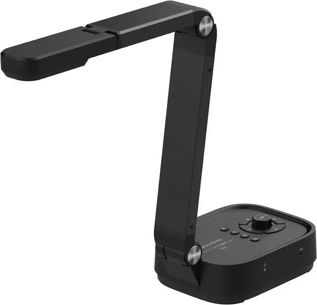 Main image of QPC100S 4K USB 13MP Portable Document Camera, with Mic, LED Light,Auto Focus, HDMI/USB Plug and Play, Compatible with Mac OS, Windows, Chromebook Compatible for Live Demo and Document Scanning