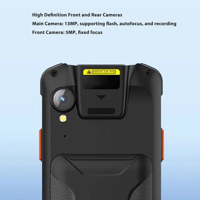 Alt view image 4 of 7 - Garosa Handheld Data Terminal, ABS Material, 13MP Camera and 4G Connectivity for Retail and Inventory Management